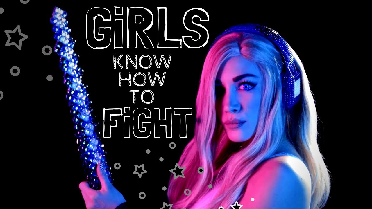 GiRLS KNOW HOW TO FiGHT | LYRiCS ViDEO | PSYCHO GiRL