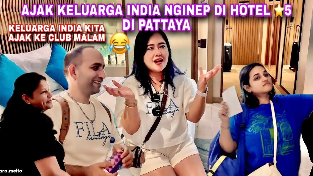 KELUARGA INDIA KITA AJAK KE CLUB MALAM DI PATTAYA 🤣🤣🤣