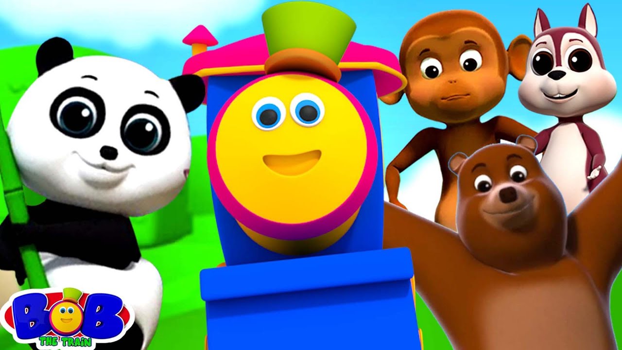 We're Going To The Zoo + More Kids Songs & Nursery Rhymes by Bob The Train