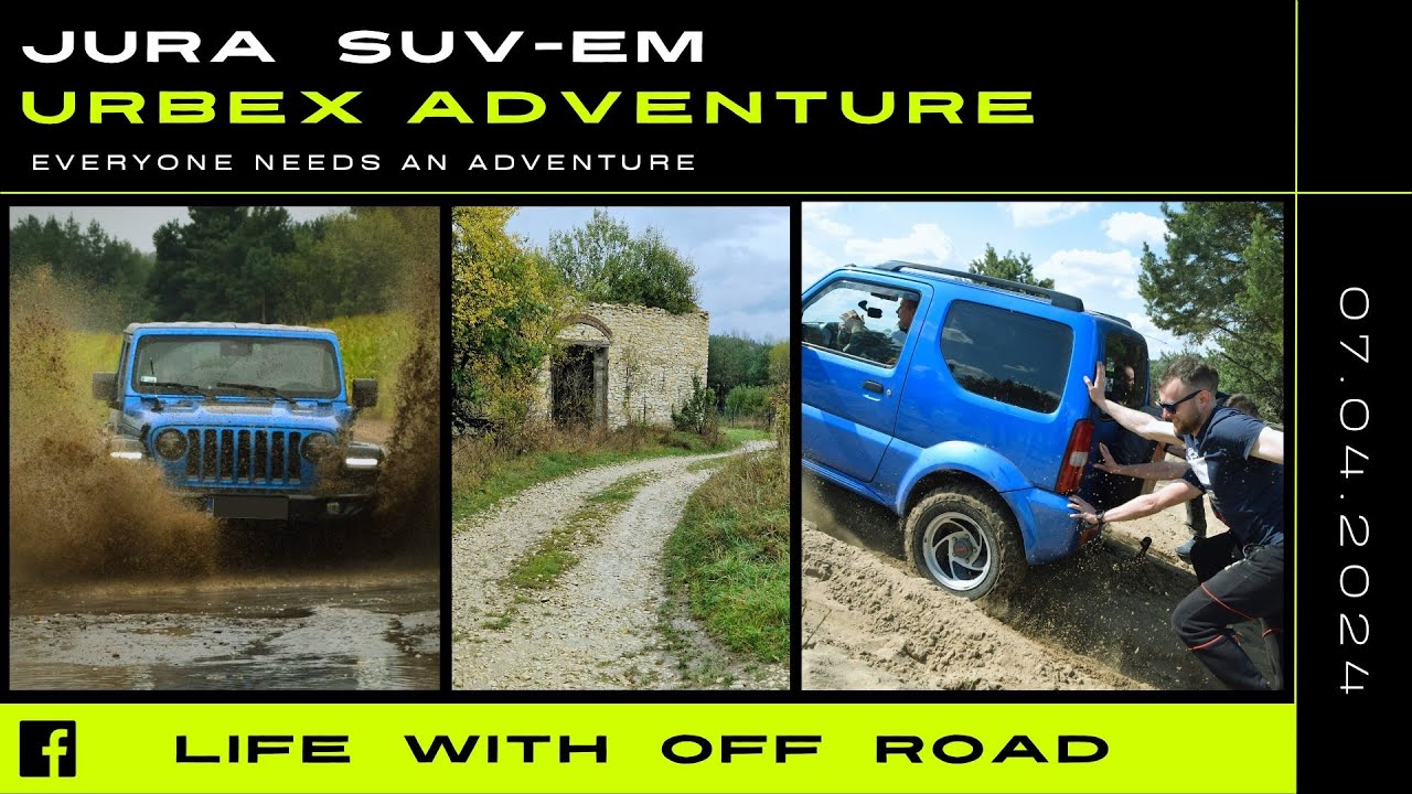Life With Off Road   JURA SUV-em - URBEX ADVENTURE          #suv #4x4 #offroad #rto