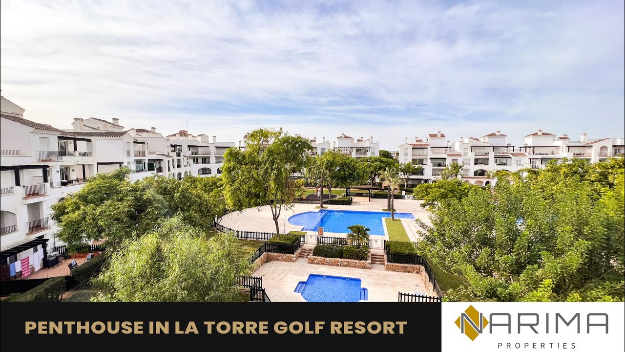 La Torre Golf Resort: Penthouse for sale, a beautiful key ready fully furnished apartment.