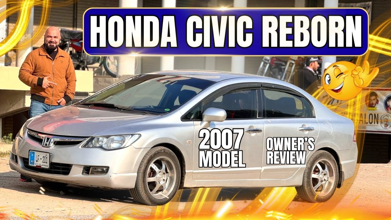 Honda Civic Reborn 2007 VTi 1.8 Owners Review - Car Mate PK