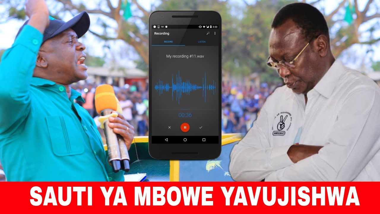 Sikia,! SAUTI YA MBOWE AKIONGEA MAZITO ILIVYO VUJISHWA IRINGA/ PETER MSIGWA AANIKA UCHAFU WOTE