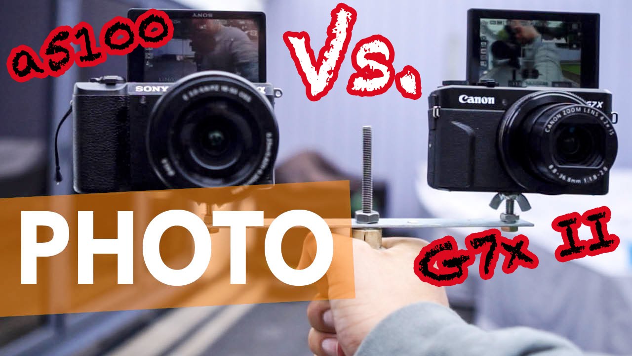 BEST VLOGGING CAMERA 2016 - CANON G7X II VS. SONY a5100