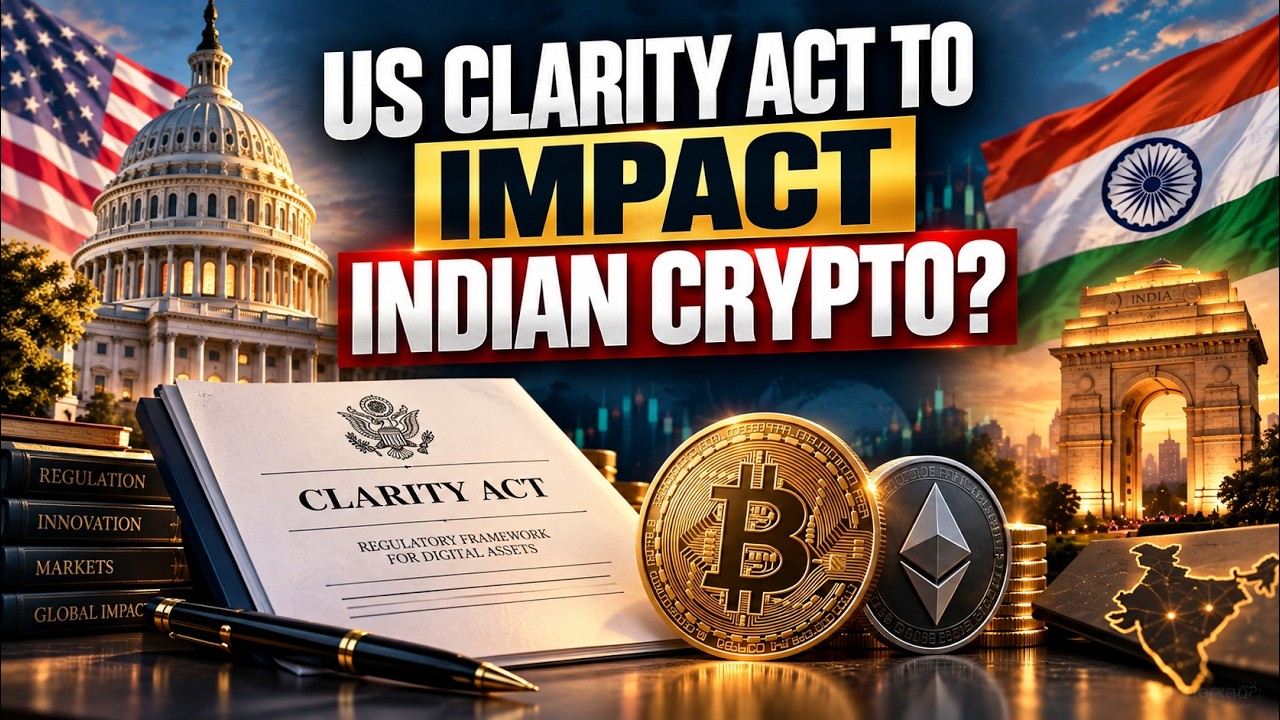 CoinSwitch Crypto Market Pulse: US Clarity Act To Impact Indian Crypto?। Top News of The Day