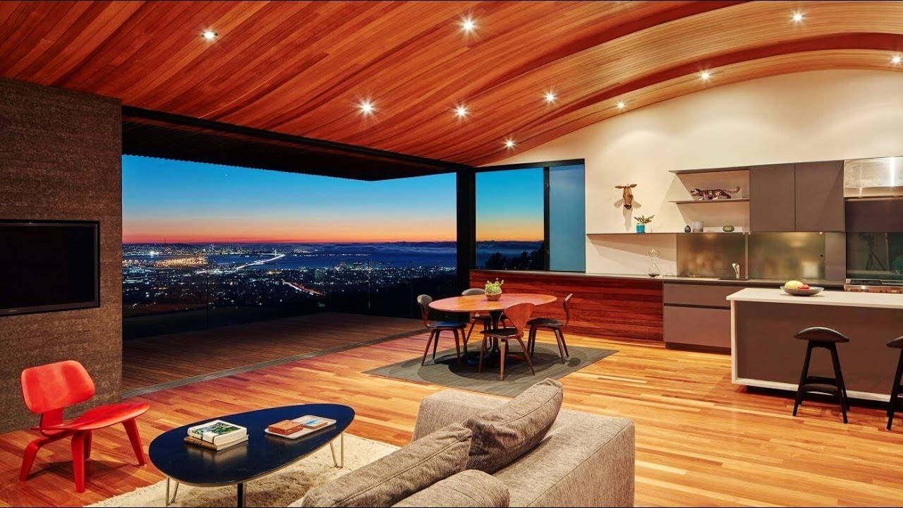Contemporary Redesigned House with Unobstructed Bay Views in Oakland, CA, USA