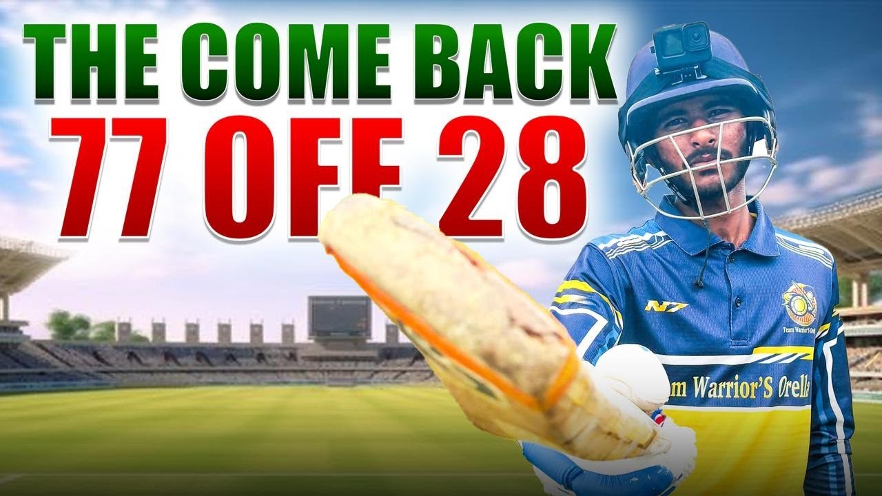 “PROVED EVERYONE WRONG - 70+ RUNS KNOCK 🔥 | TELUGU VLOG” | CRICKET MATCH | CRICKET CAMBAT |