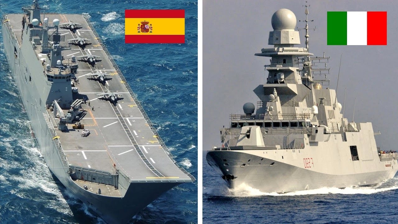 Poder Naval Español vs Poder Naval Italiano ¿Cuál es el Mejor?