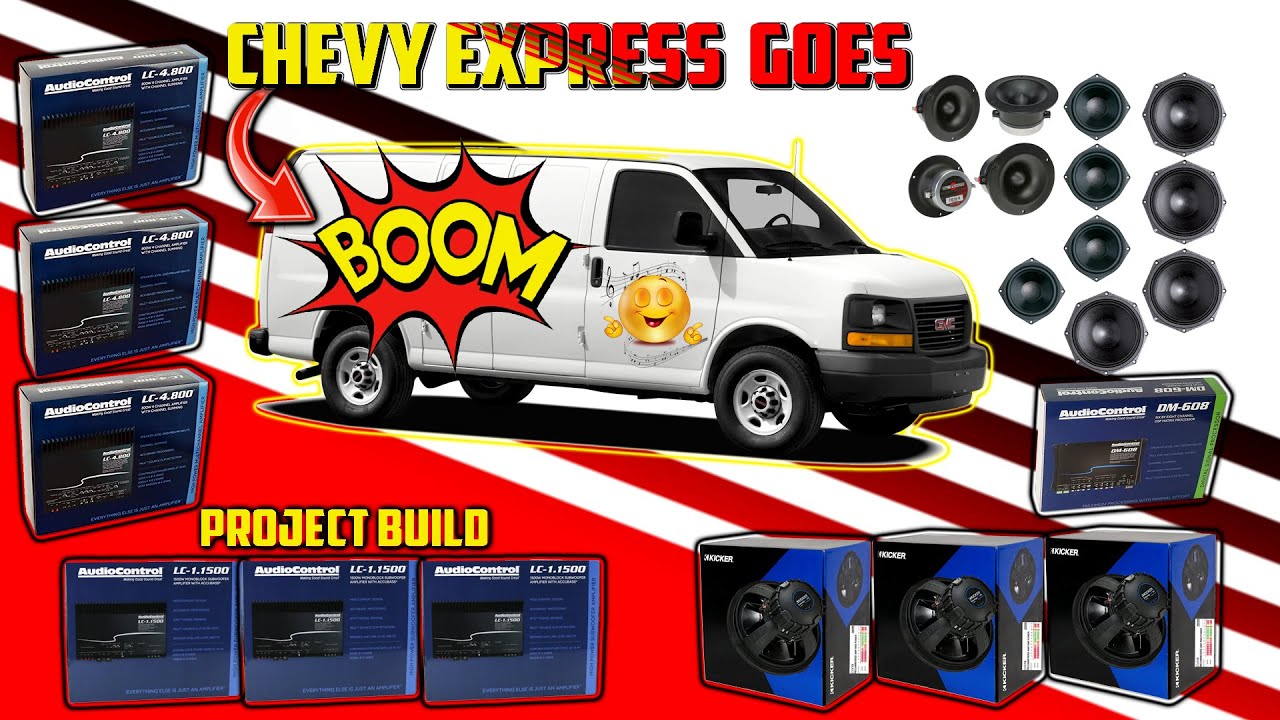 CHEVY EXPRESS VAN CUSTOM AUDIO PROJECT.EP-1 #express van