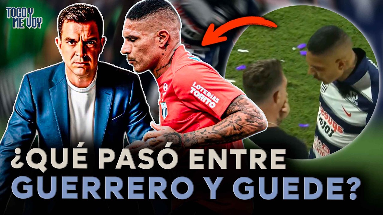 El intercambio de palabras que hubo entre Guerrero y Guede | SEGMENTO #TocoYMeVoy