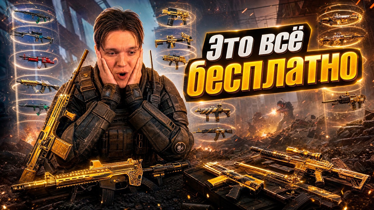 СКОРЕЕ ЗАБИРАЙ ВСЮ ЛУЧШУЮ МЕТУ и ЗОЛОТО БЕСПЛАТНО в НОВОМ СОБЫТИ &laquo;Золотой след&raquo;  в Warface!