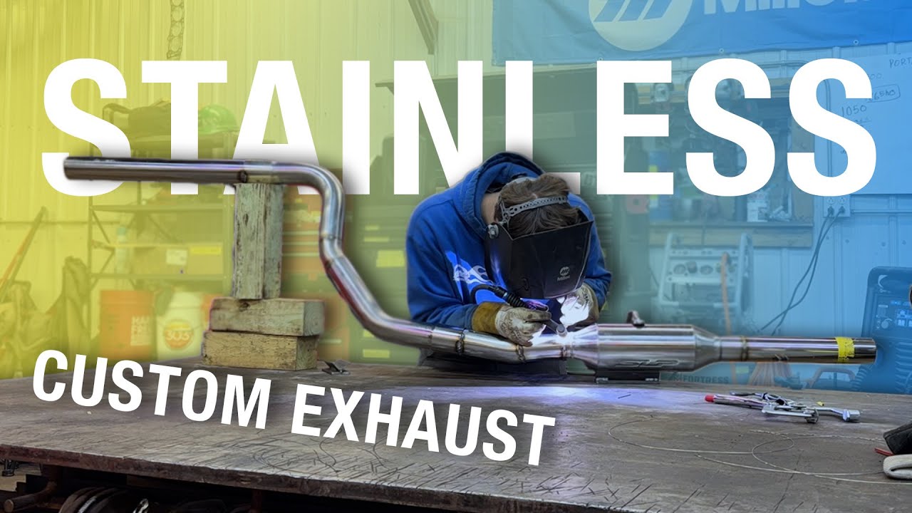 How I Built a CUSTOM STAINLESS EXHAUST (From Scratch)