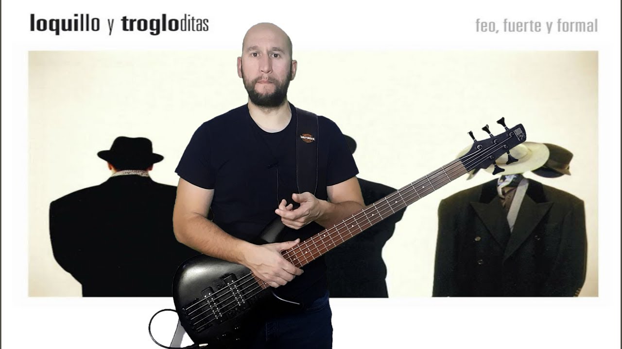 Loquillo y los Trogloditas Bass Cover (+)FeoTab: Destrozadno 