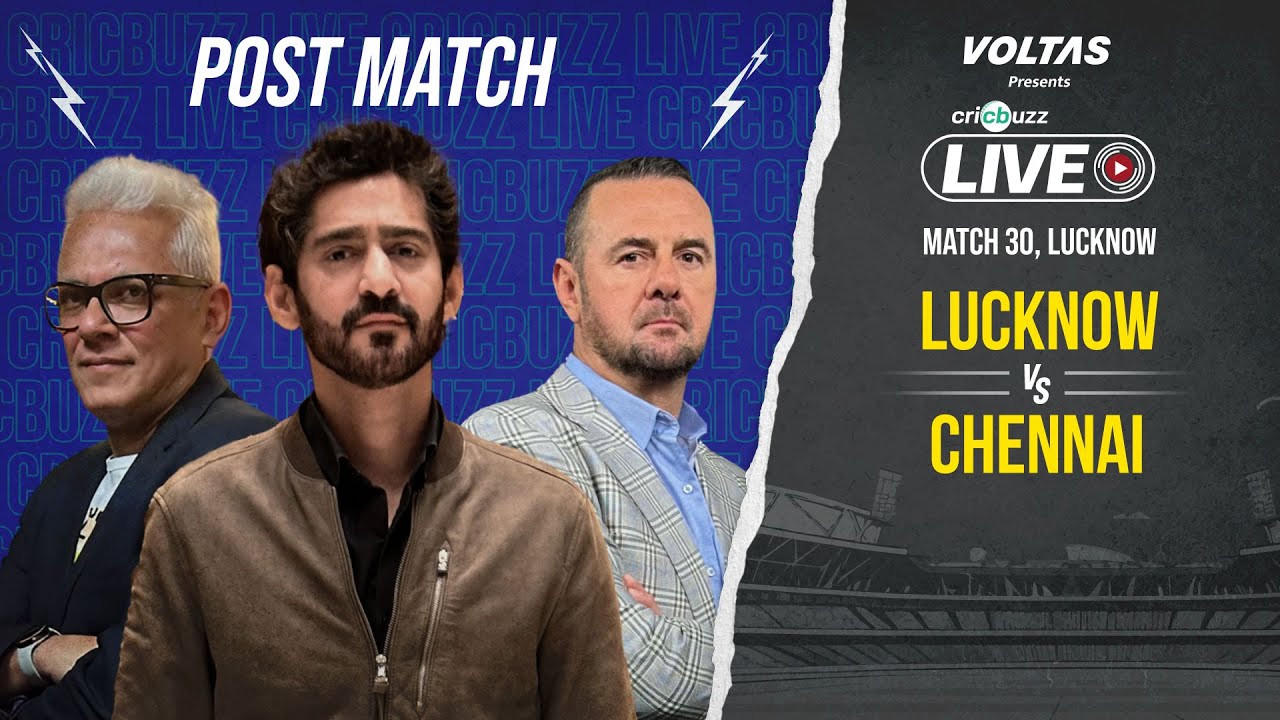 Cricbuzz Live: Dhoni & Dube seal the win for #CSK; beat #LSG by 5 wkts