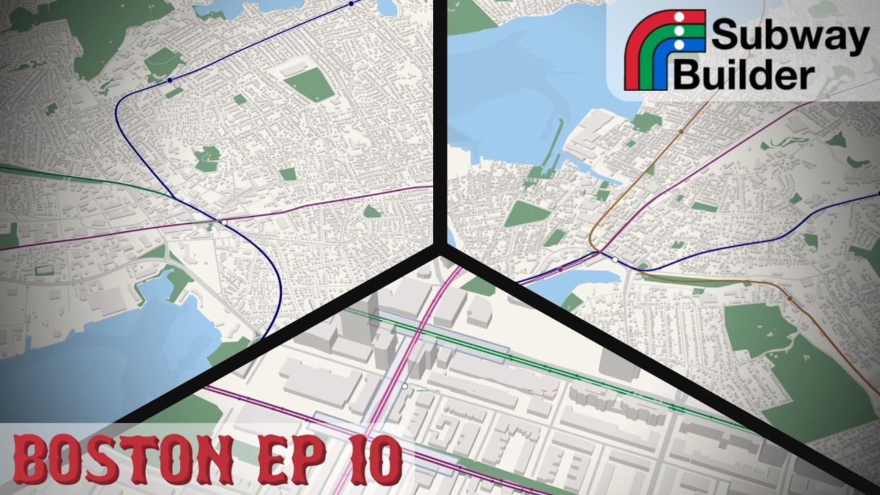 Adding Multiple Transit Hubs | Subway Builder | 10