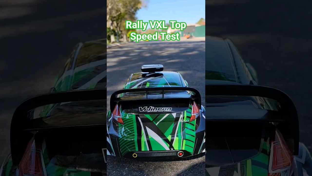 *NEW* Traxxas Rally VXL Speed Test. 
