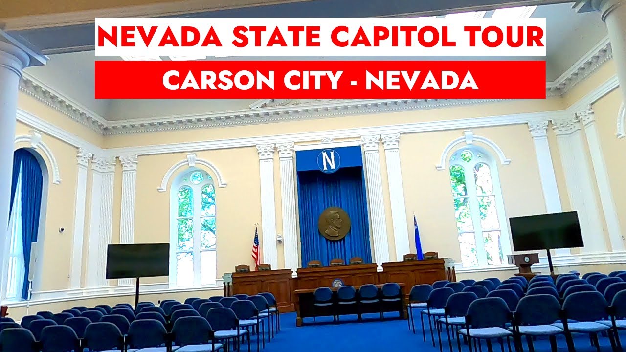 Self Guided 🏛️ Tour of Nevada State Capitol, Carson City, NV