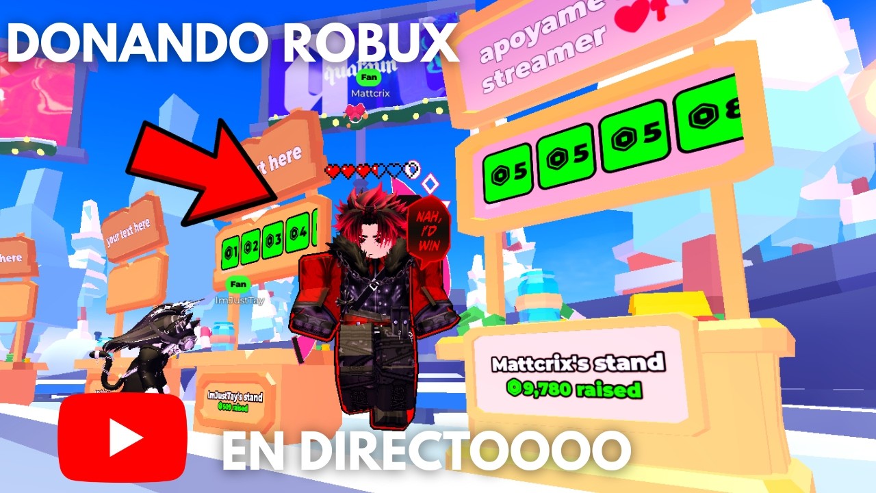 Estoy en please donate hasta conocer a fan12 dia 10 | Roblox