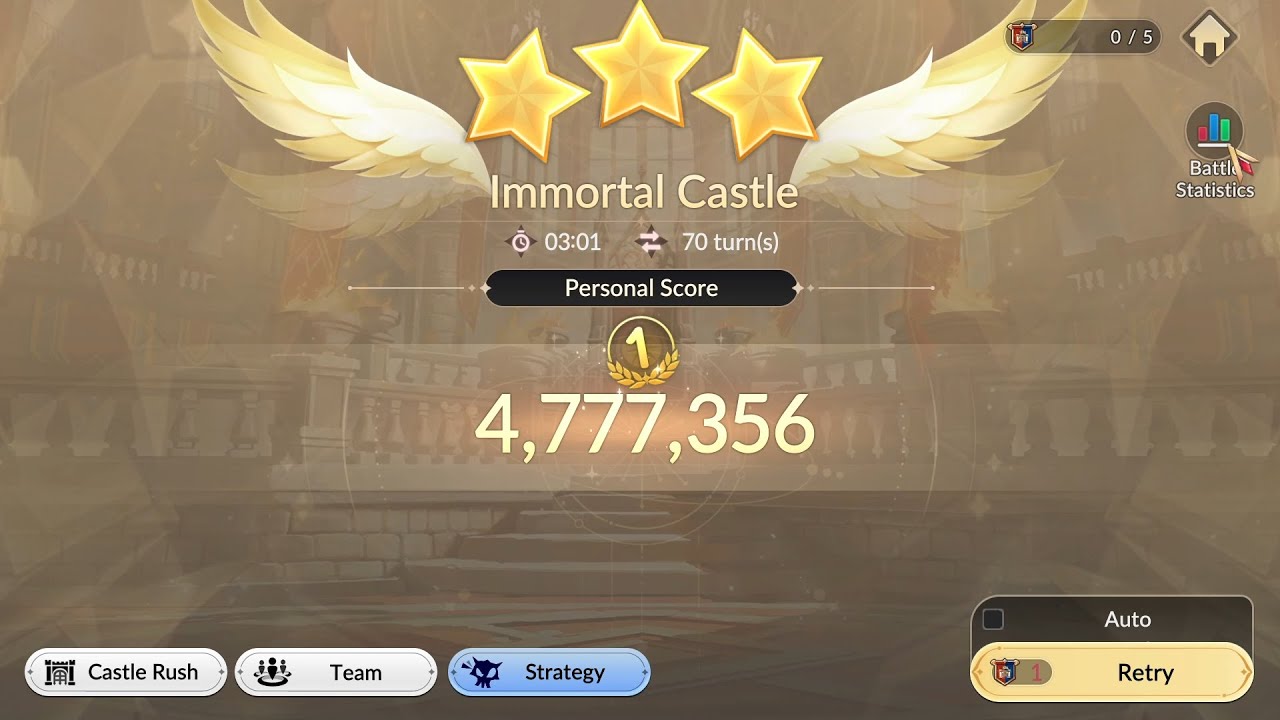Wukong Ruri Immortal Castle Rachel (Castle Rush) 4,8M - Seven Knights Re:BIRTH
