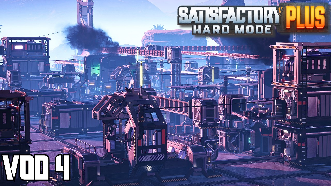 Is This The Hardest Possible Way To Play Satisfactory? | SF Plus Hard Mode