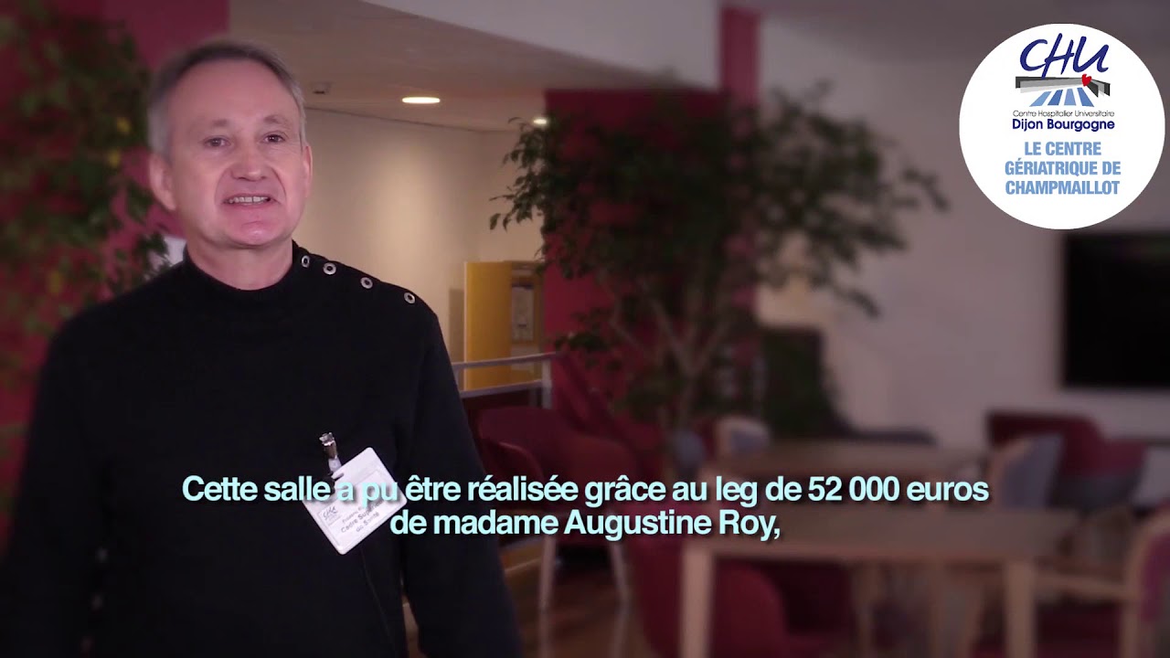 Le Centre gériatrique de Champmaillot