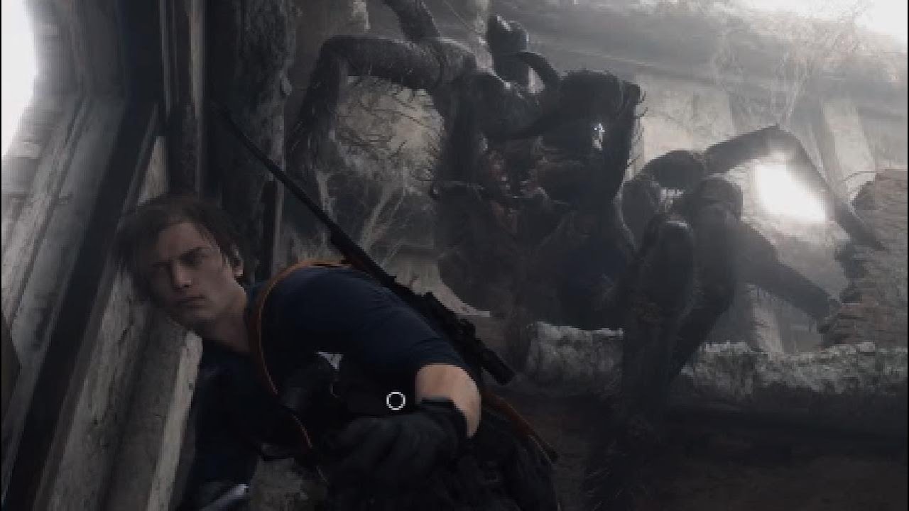 Resident Evil Requiem I Missed That Raccoon City Hospitality Best Leon Oneliner Vs Giant Spider Boss