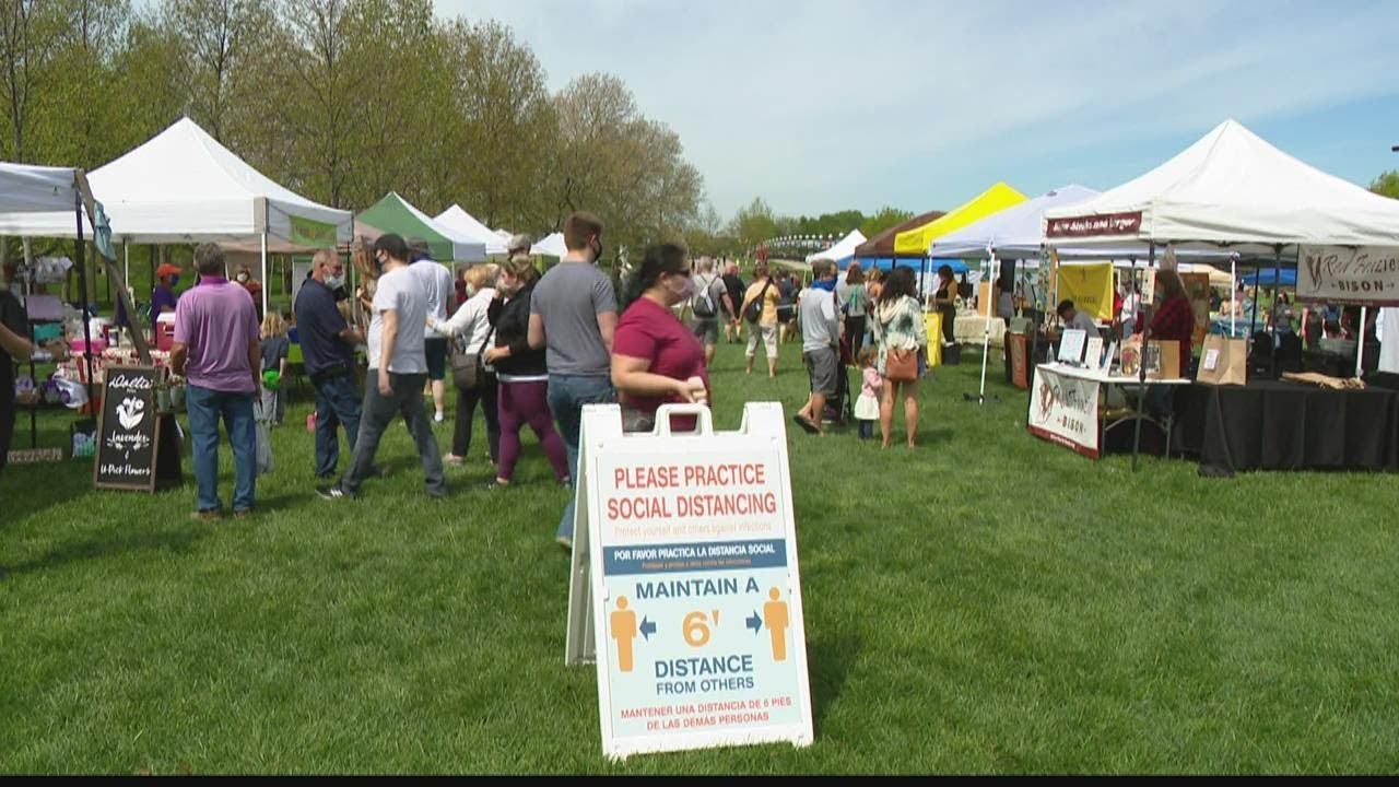 White River State Park hosts first market of the season