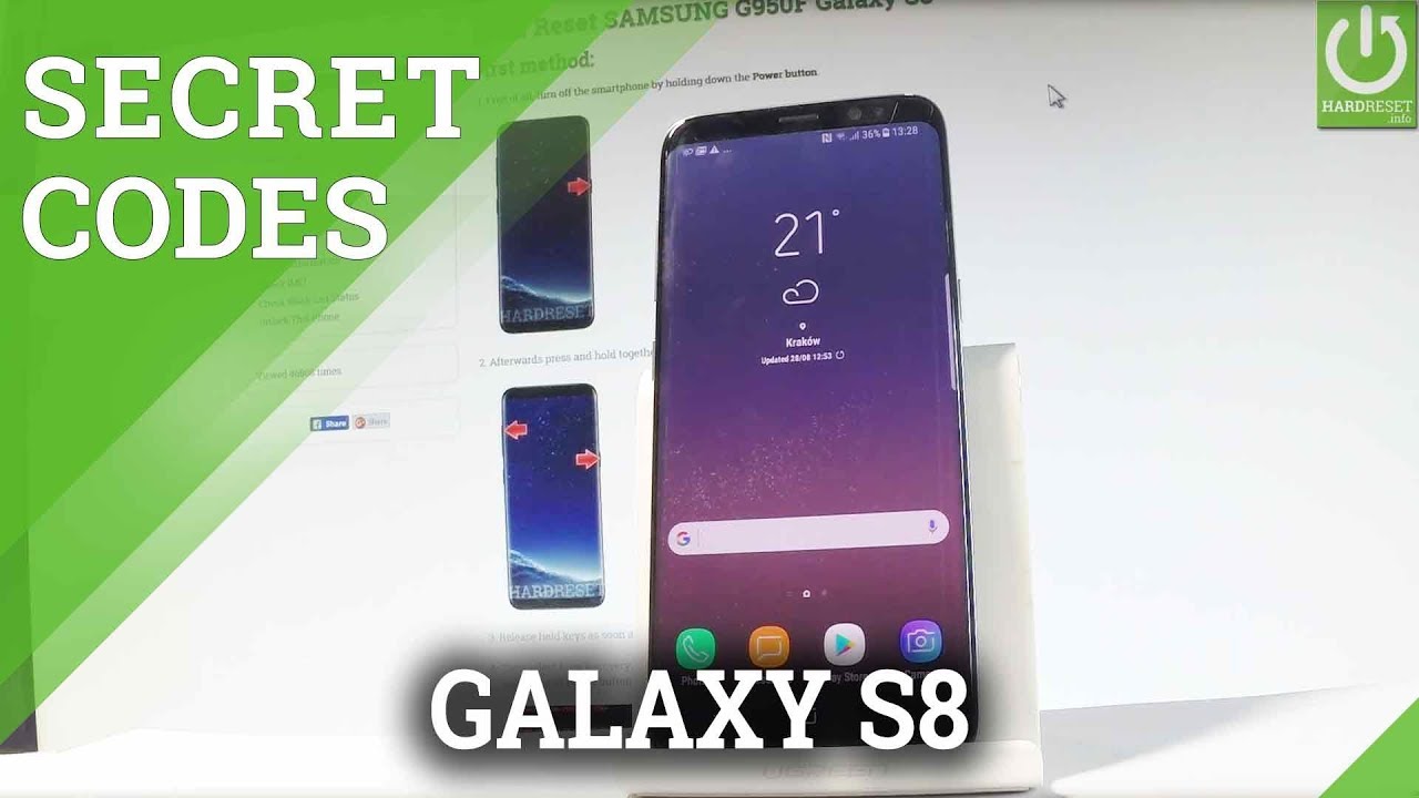 Секретные коды SAMSUNG Galaxy S8 - Скрытый режим / Хитрости / Расширенные настройки