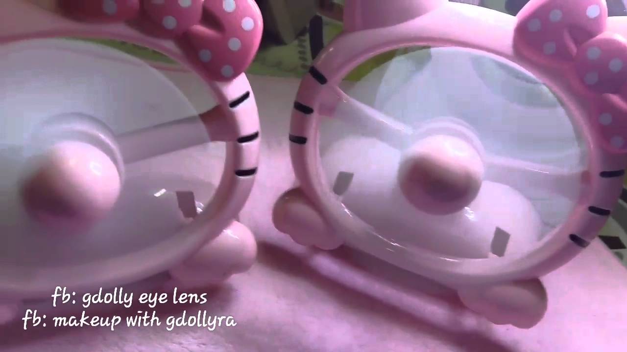 Mini Hello kitty fan usb and ring light review