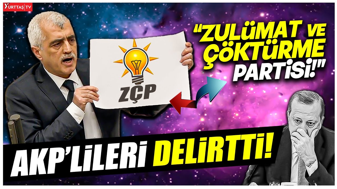 Ömer Faruk Gergerlioğlu AKP'ye Yeni İsim Takınca Meclis Karıştı! 