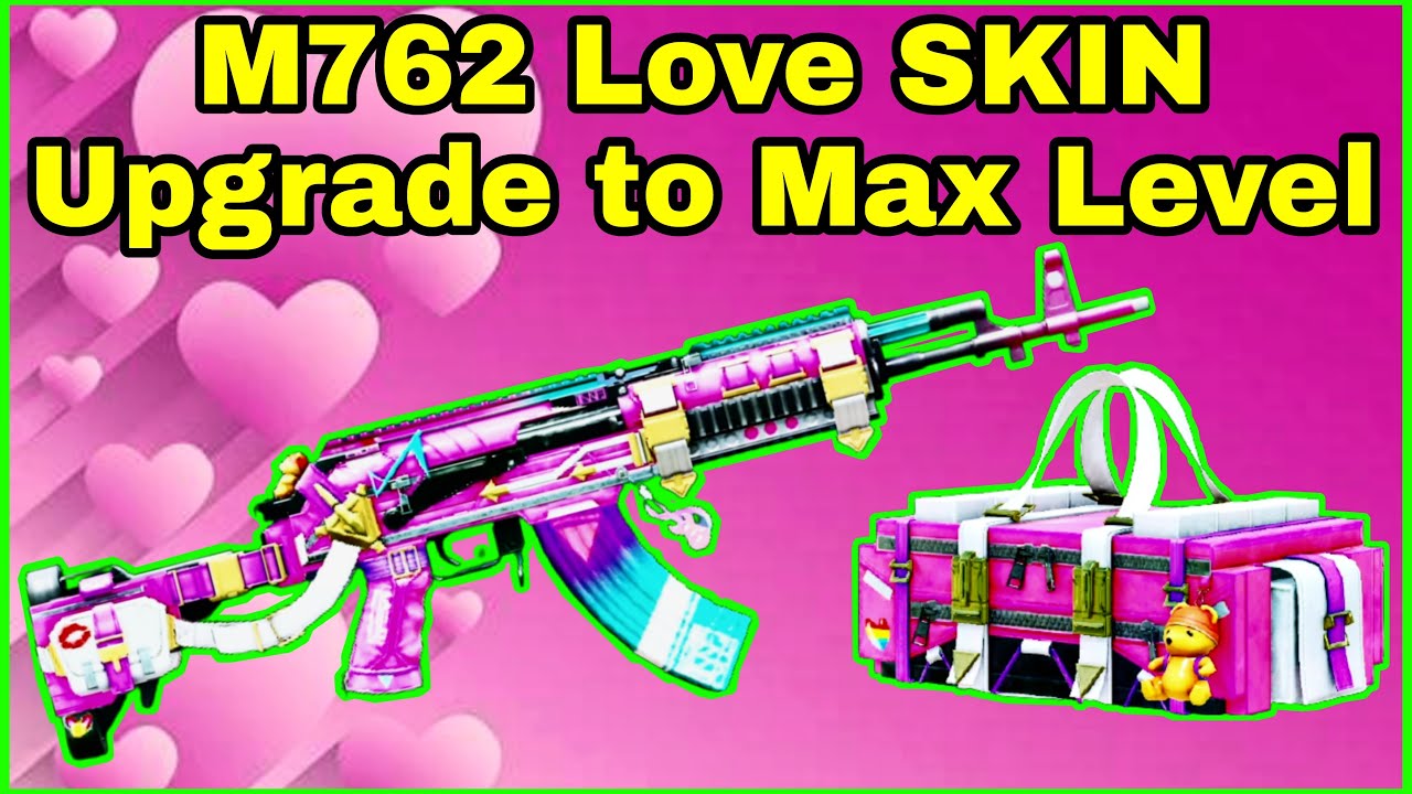 Finally M762 Upgraded to Max Level 🔥😍25material Luckiest spin Ever in Pubgmobile