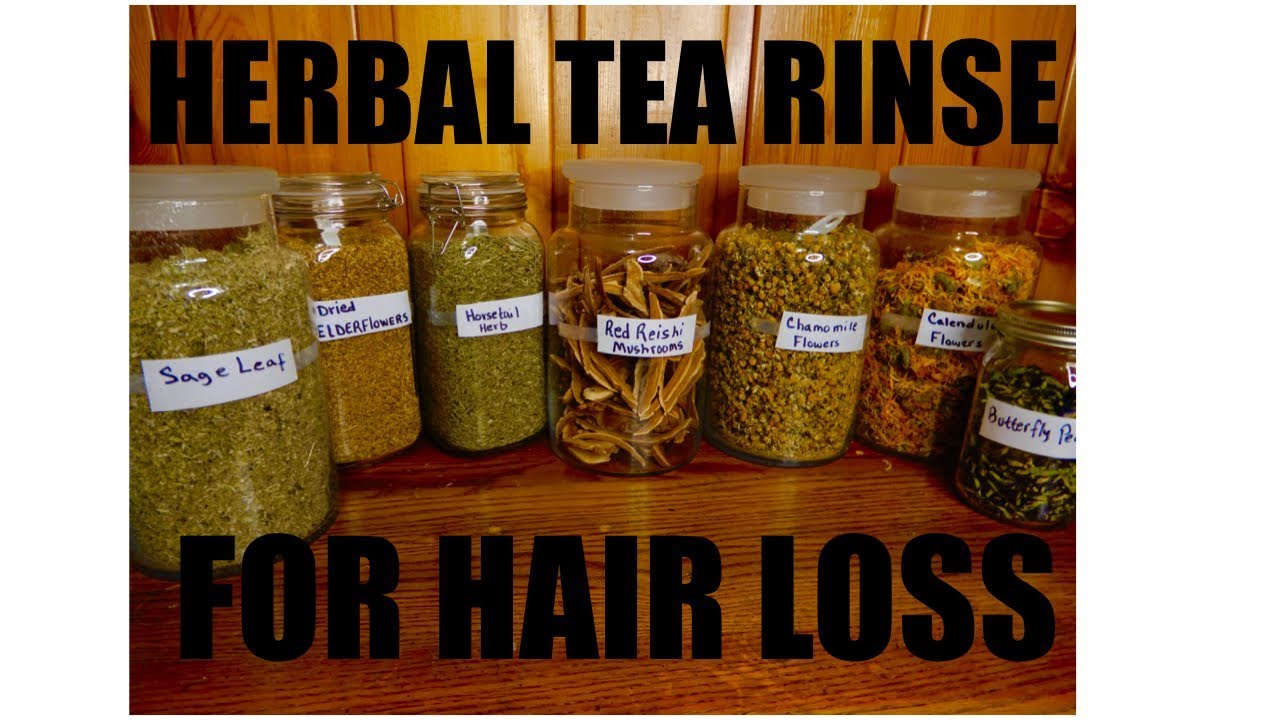 Herbal Tea Rinse For Hair Loss  |  New Product Launch