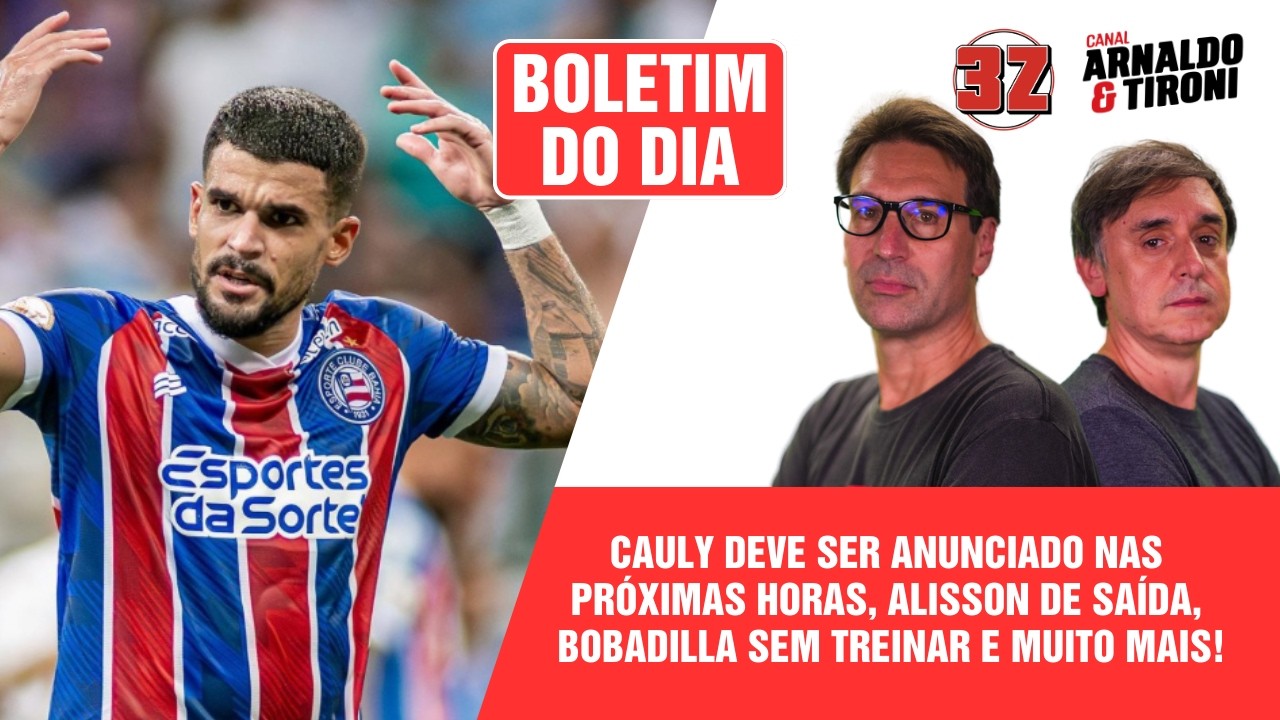 BOLETIM INFORMATIVO: CAULY CHEGANDO PARA REFORÇAR O MEIO CAMPO!