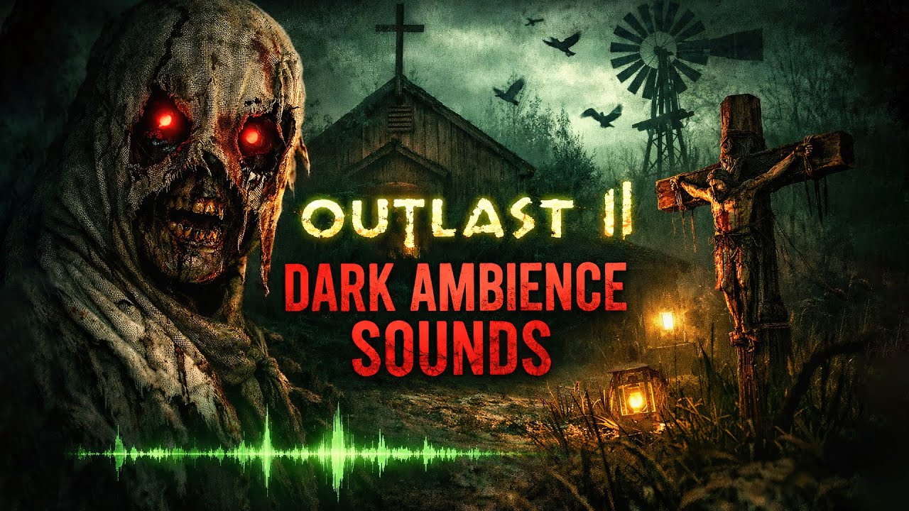 Outlast 2 – Dark Horror Ambience | Fire, Wind & Isolation (3 Hours)