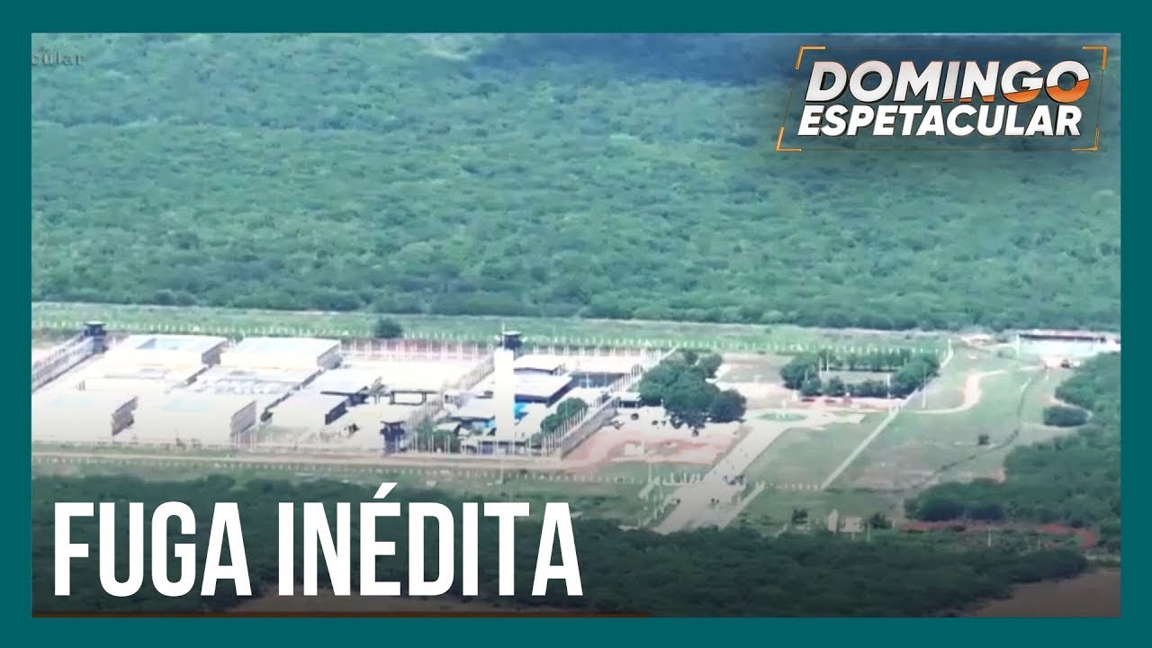 PF investiga a fuga de dois criminosos de presídio de segurança máxima no RN