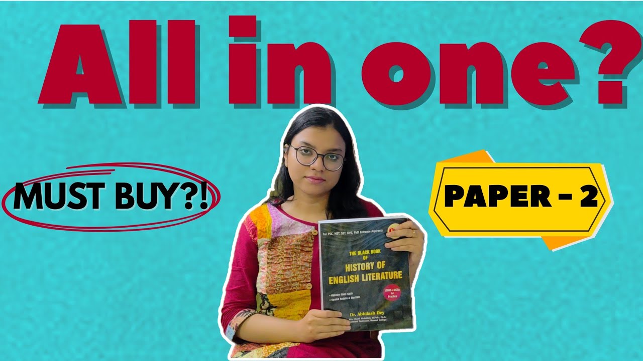 Don't miss this  Paper 2 English Book |  UGC NET | SETs | GATE | TET