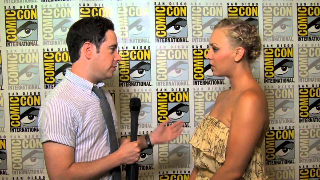 Comic-Con 2012 - Kaley Cuoco Interview