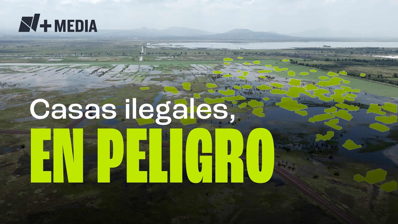 ¿Protegido? Así se ve la invasión del Parque Ecológico Texcoco