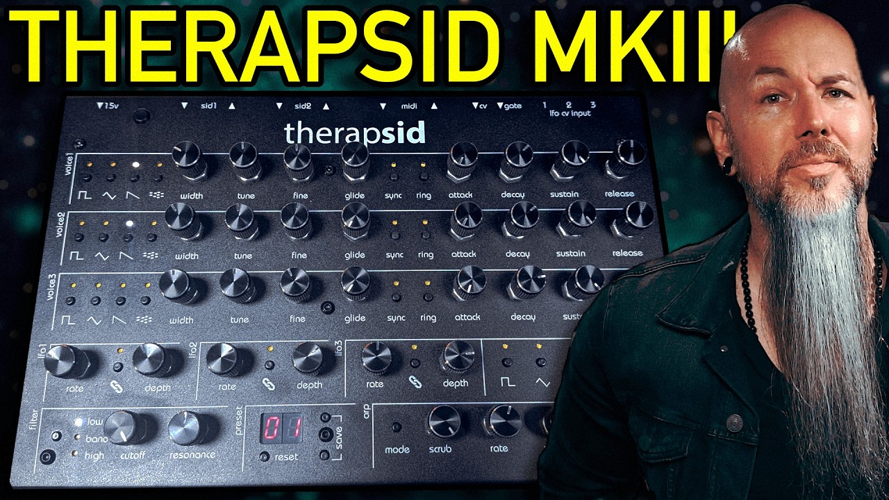 TherapSid MKIII Live | Насколько мощно звучит синтезатор Commodore 64?