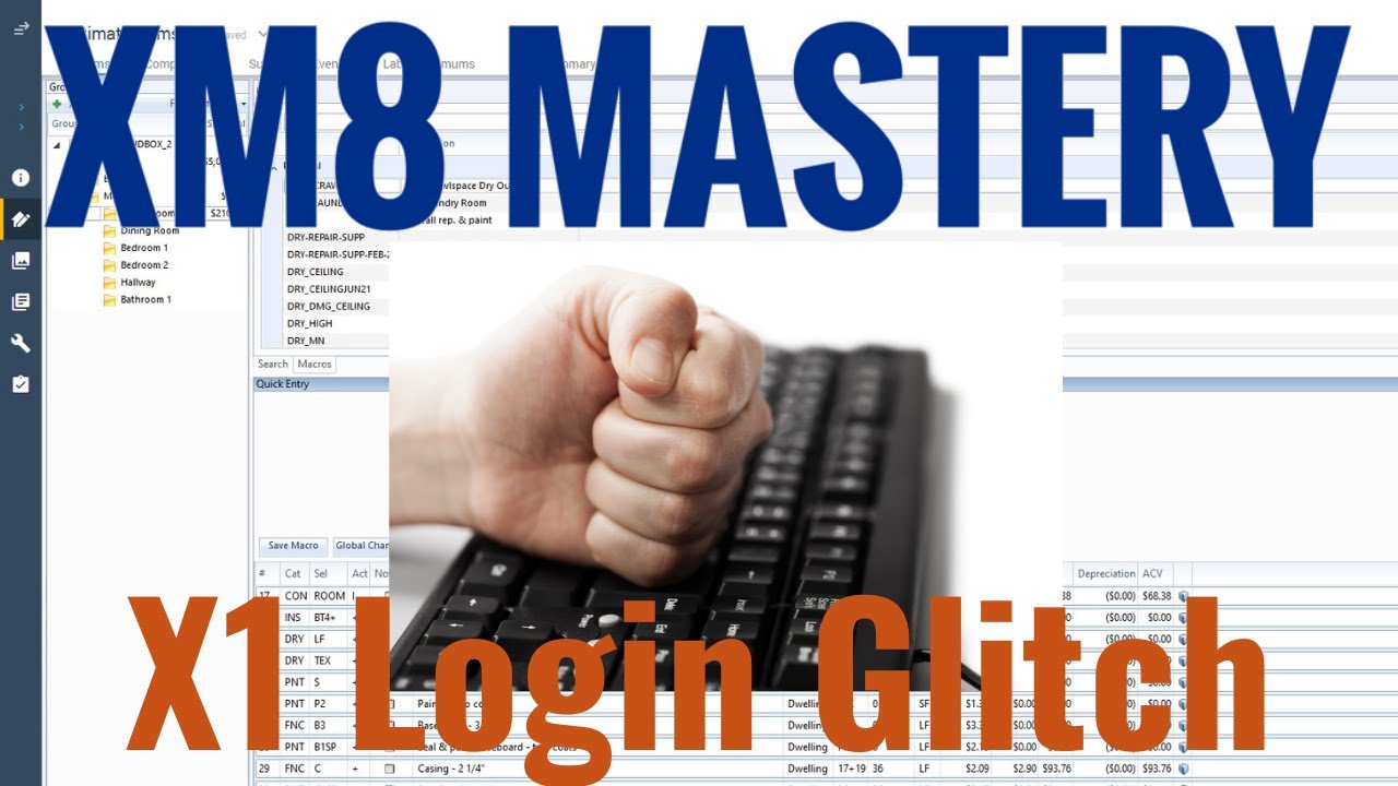 Xactimate Desktop Version X1 Login Glitch