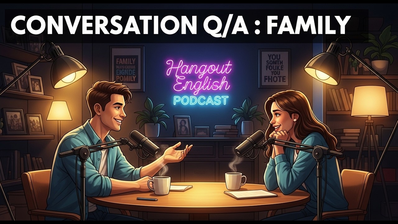 Daily English Conversation Practice | Family Conversation Between John and Emma | Spoken English*