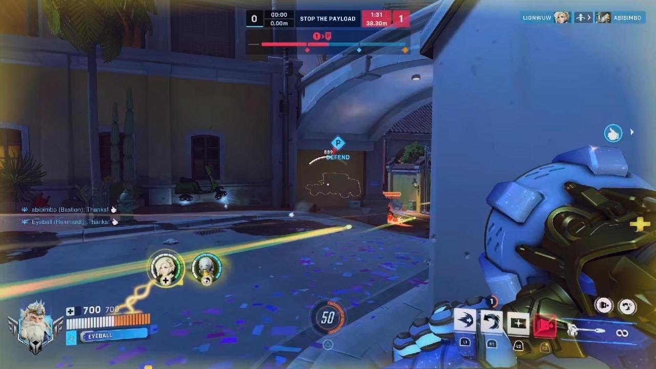 Overwatch 2 - Negrito1809, BigBeefSamoa, Prodigy0509, and MomBoyaFan.