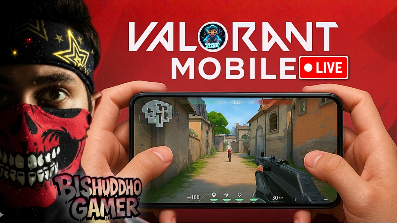 ঈদ মুবারাক ভাই ব্রাদার্স !! আজ হবে রাঙ্ক আপ  😉⚡PLAYING VALORANT MOBILE📱🎮 ⚡ #valorantmobile