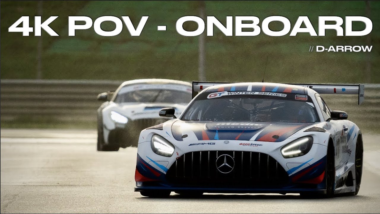 SLICKS + RAIN in the MERCEDES AMG GT3 | ONBOARD at Portimao