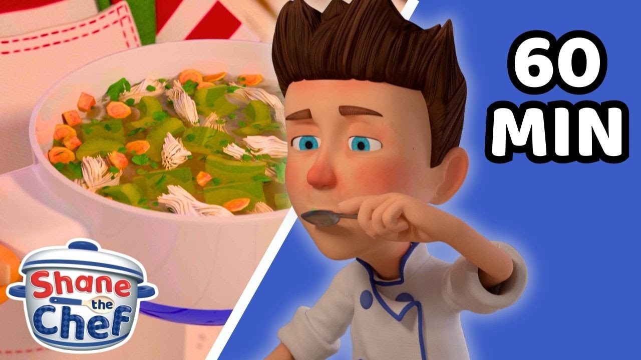 Winter Warmers! 🍲❄️ | Shane the Chef Cozy Cooking Cartoons for Kids