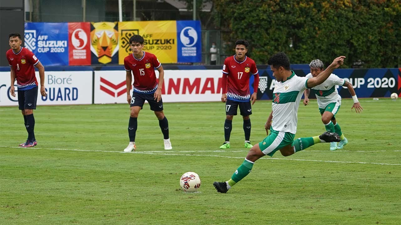 Laos 1-5 Indonesia (#AFFSuzukiCup2020 Group Stage)