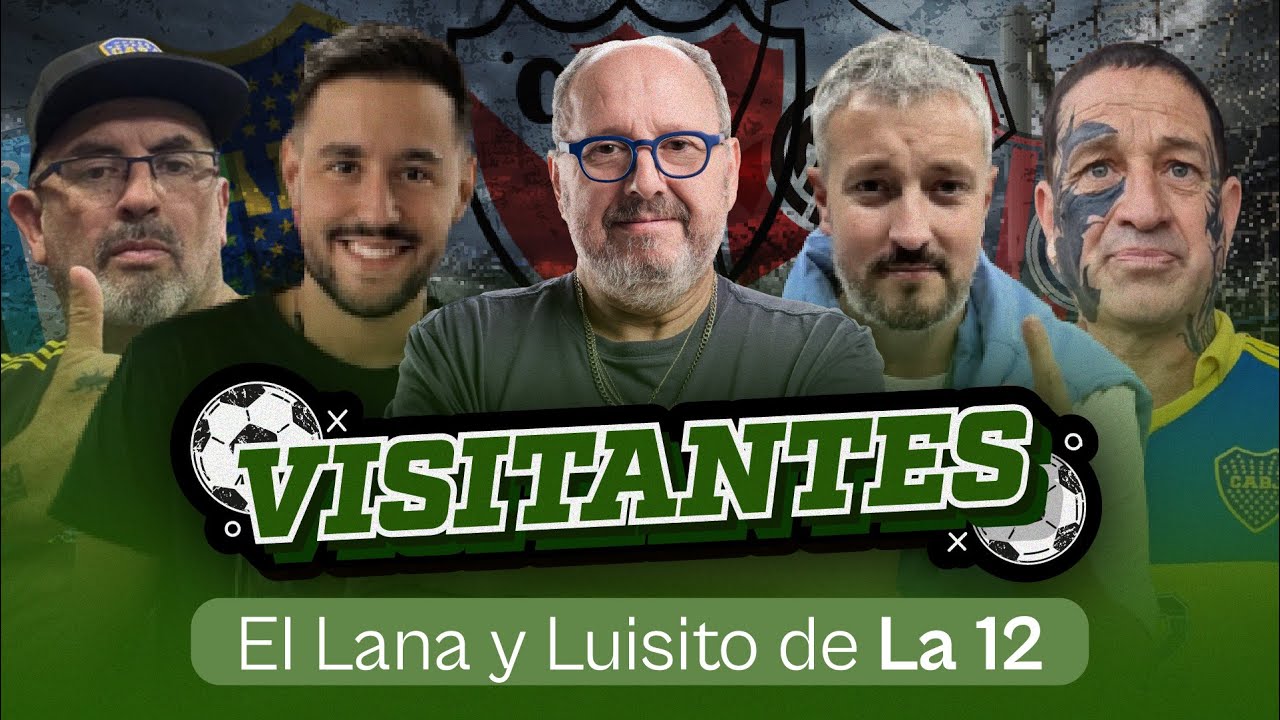 NOS VISITA LA 12 Y RECORDAMOS A DIEGO EN SU CUMPLE | VISITANTES con DUKA, CARROZZA y GENOVART
