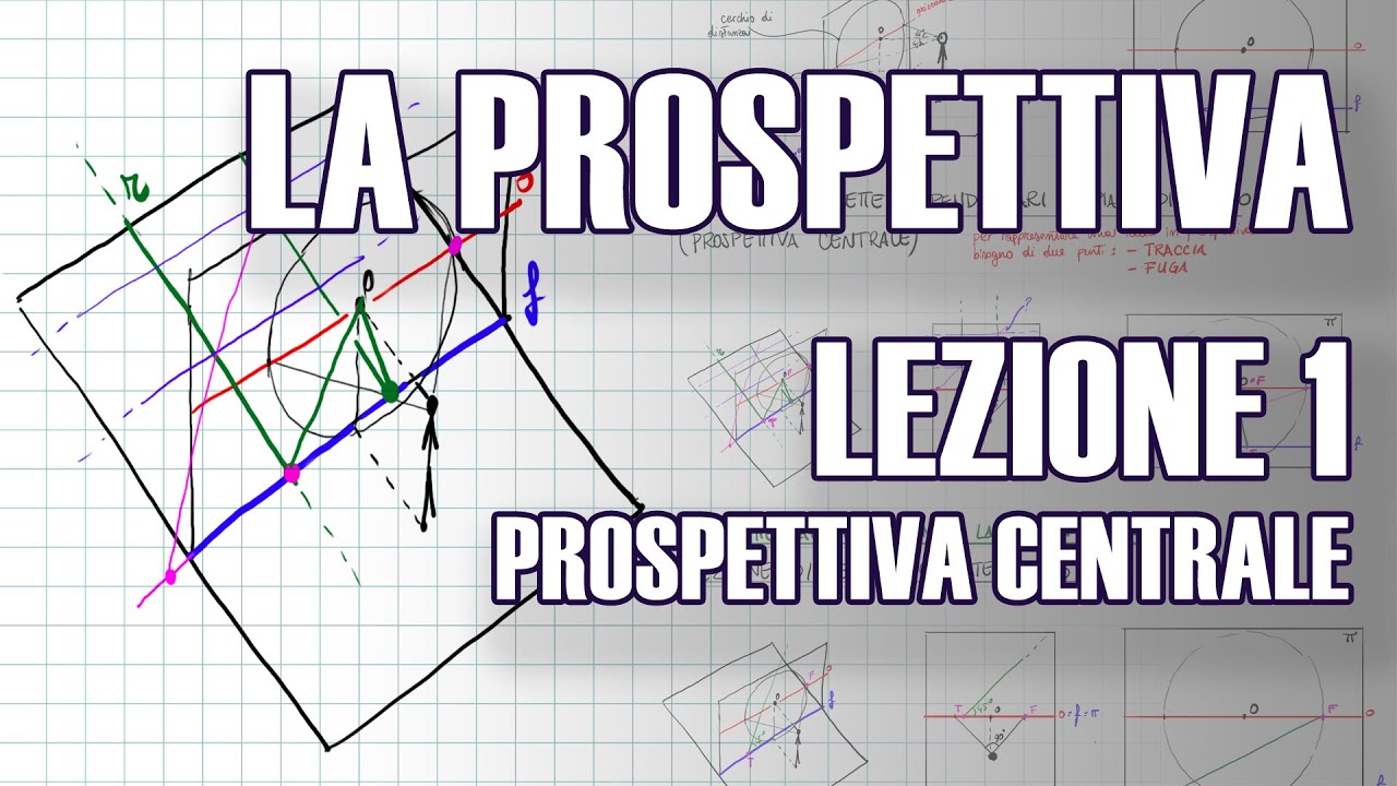 LA PROSPETTIVA: LEZIONE 1 | La prospettiva centrale | Teoria