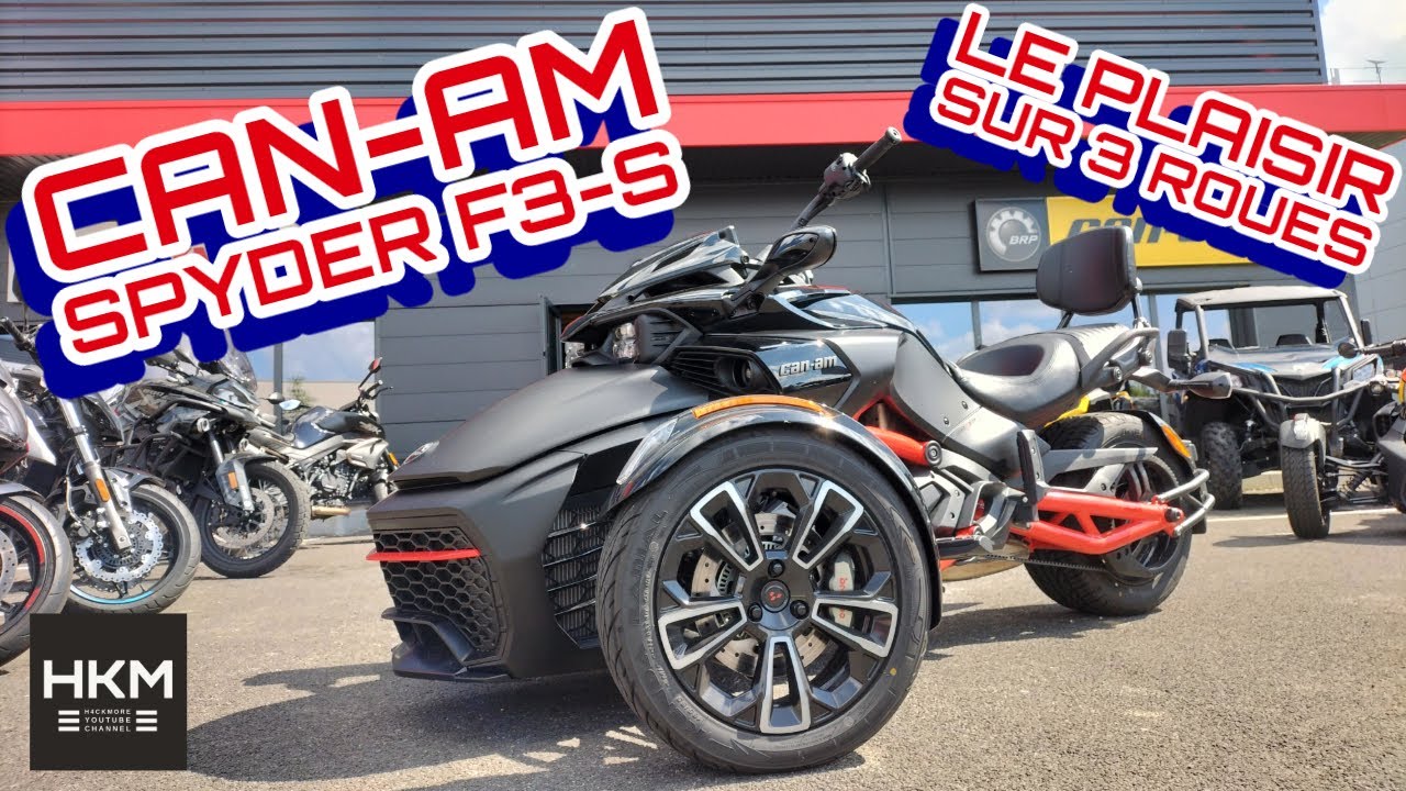 CAN-AM Spyder F3-S : Essai complet