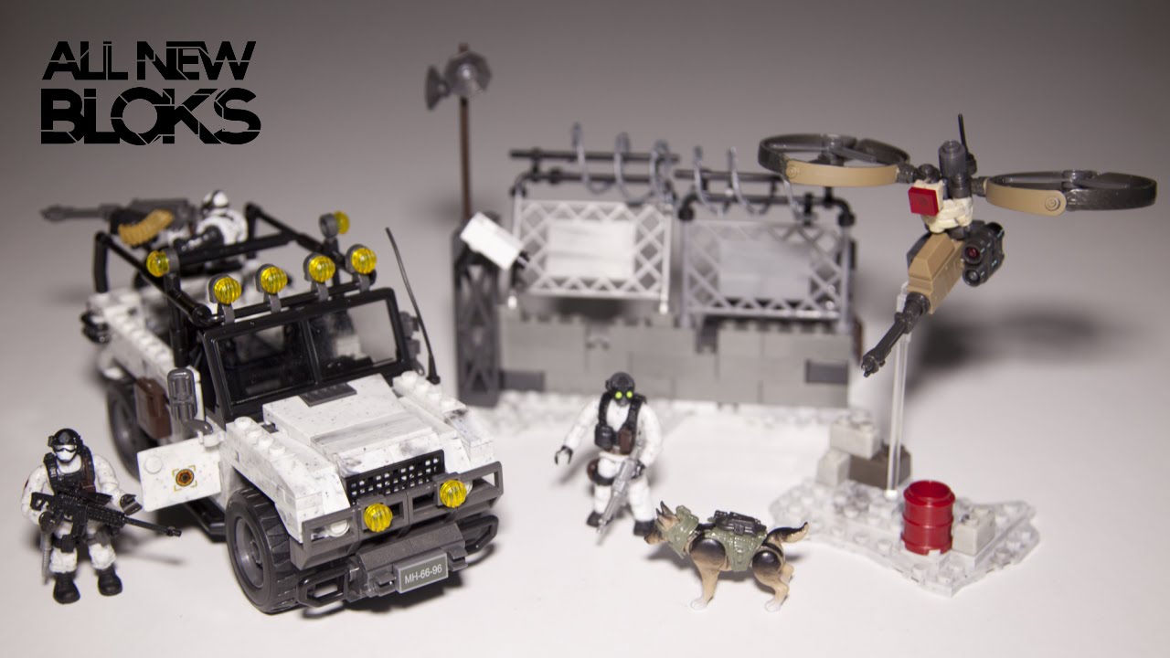 Mega Bloks Call of Duty Arctic Invasion with Vulture Attack Speed Build Review